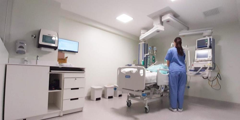 Dos 50 leitos disponíveis, 28 estão ocupados neste momento | Foto: Hospital Tacchini / Divulgação / CP