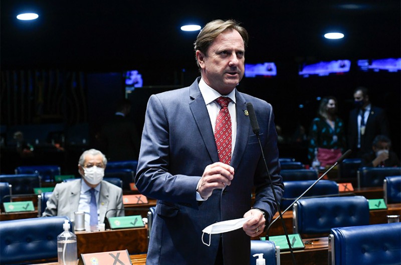 o senador Acir Gurgacz relatou a indicação - Roque de Sá/Agência Senado