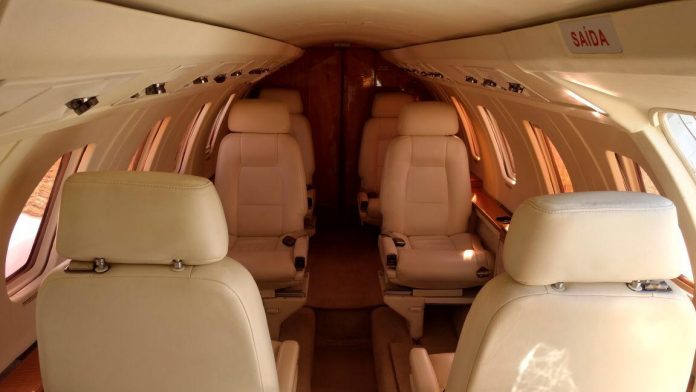 Líder da organização criminosa, preso ainda em 2020, pretendia locar avião para iludir vítimas. Foto: Polícia Civil/Divulgação