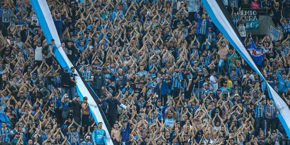 Arena do Grêmio terá casa cheia contra o Flamengo | Foto: Lucas Uebel / Grêmio / CP