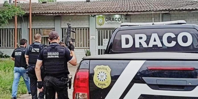 Criminoso foi detido no bairro São Jacó, em Sapiranga | Foto: PC / Divulgação / CP