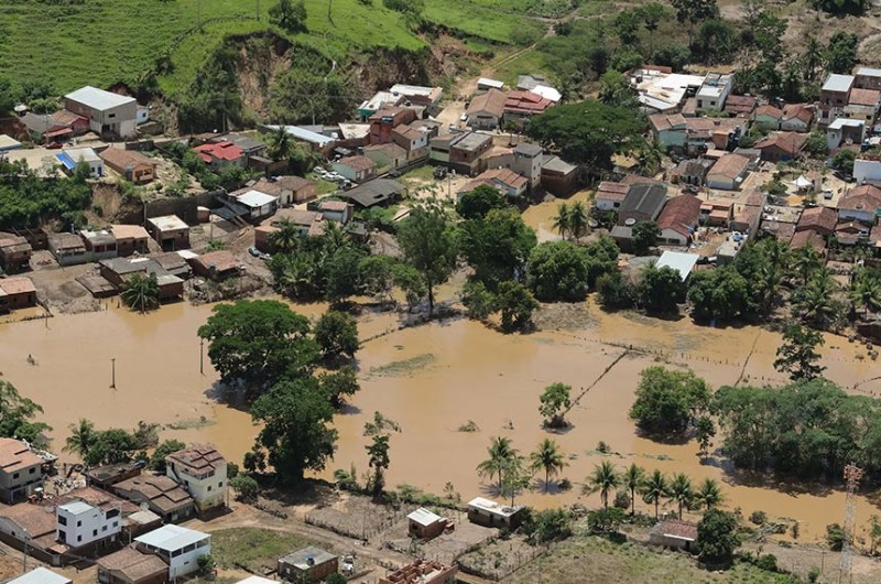 Chuvas fortes atingiram 116 cidades das regiões sul e sudoeste do estado nas últimas semanas deixando pelo menos 20 pessoas mortos e 31,4 mil desabrigados - Isac Nóbrega/PR