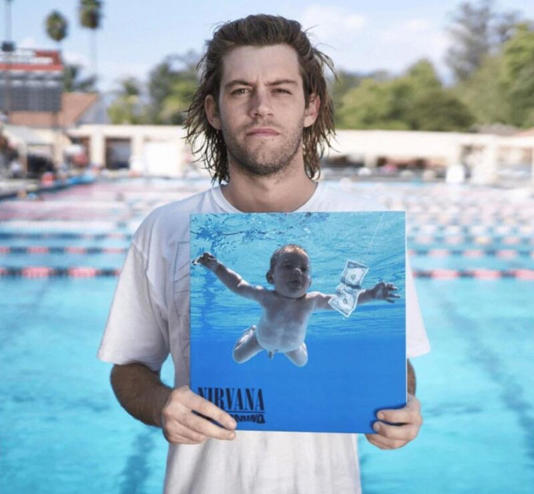 © Instagram/Spencer Elden “Bebê do Nirvana” entra com outro processo contra a banda