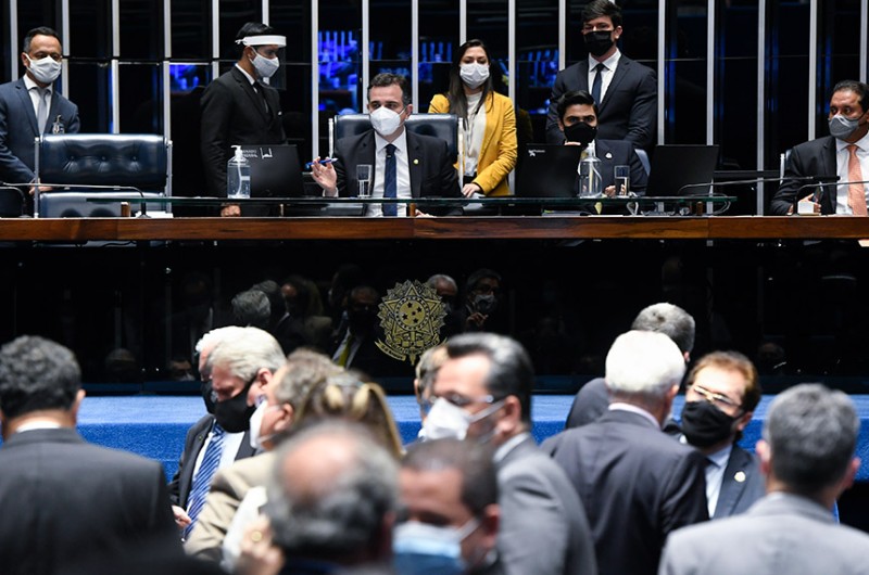 Sessão do Plenário para votação de indicações, em 1º de dezembro - Jefferson Rudy/Agência Senado