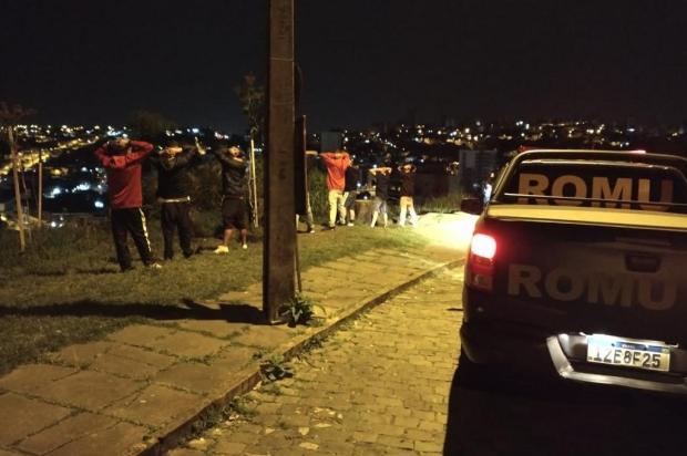 Desde junho, a prefeitura promove fiscalizações para dispersar caxienses de áreas públicas Foto: Guarda Municipal / Divulgação