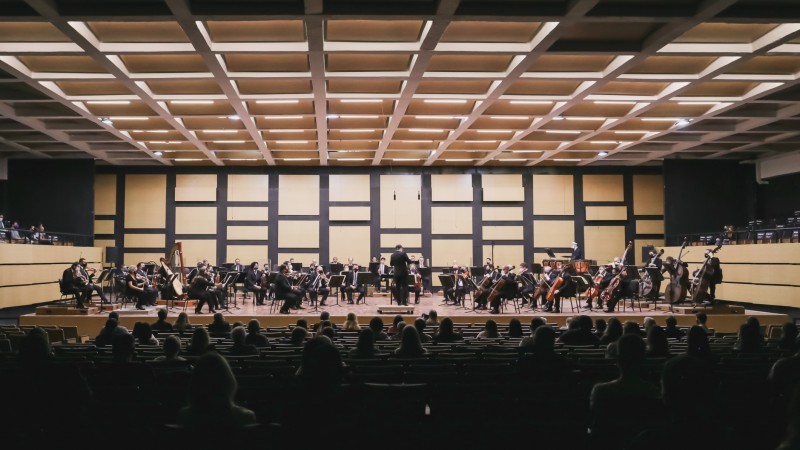 A Ospa, desde 1950, realiza um trabalho de difusão da música orquestral e de formação de plateias - Foto: Leandro Rodrigues/Ospa