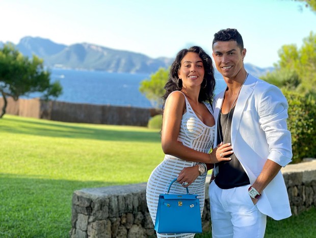 Georgina Rodríguez e Cristiano Ronaldo (Foto: Reprodução/Instagram)
