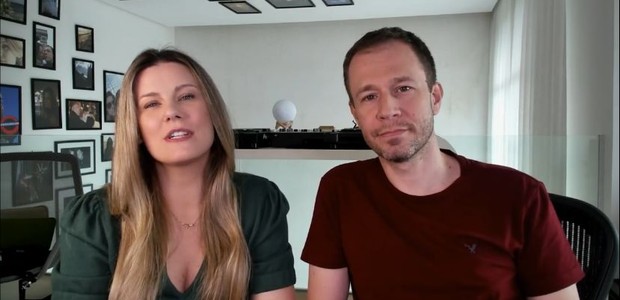 Daiana Garbin e Tiago Leifert (Foto: Reprodução/ Instagram)