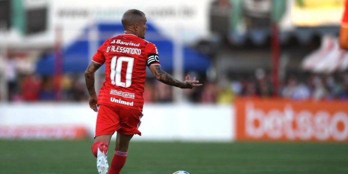 Inter teve D'Alessandro em empate com o São Luiz | Foto: Twitter / Inter / Divulgação / CP