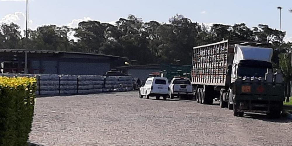 Explosão teria ocorrido em uma das plataformas de botijões de gás | Foto: Angélica Silveira