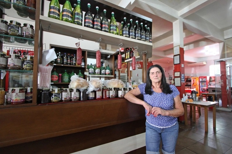 Gringa, como é conhecida, nasceu em Antônio Prado, interior do Rio Grande do Sul. Foto: ANDRESSA PUFAL/JC
