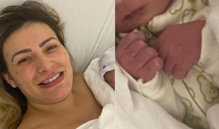 REPRODUÇÃO: INSTAGRAM ANDRESSA URACH / FOTOMONTAGEM POR MANUELLA