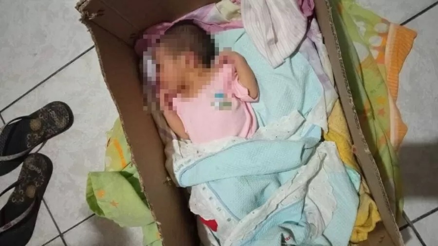 Bebê recém-nascido foi achado numa lixeira; mecânico que a ouviu quer a adoção Imagem: Arquivo Pessoal