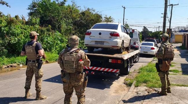 Veículo foi apreendido em setembro no bairro Cavalhada | Foto: PC / Divulgação / CP