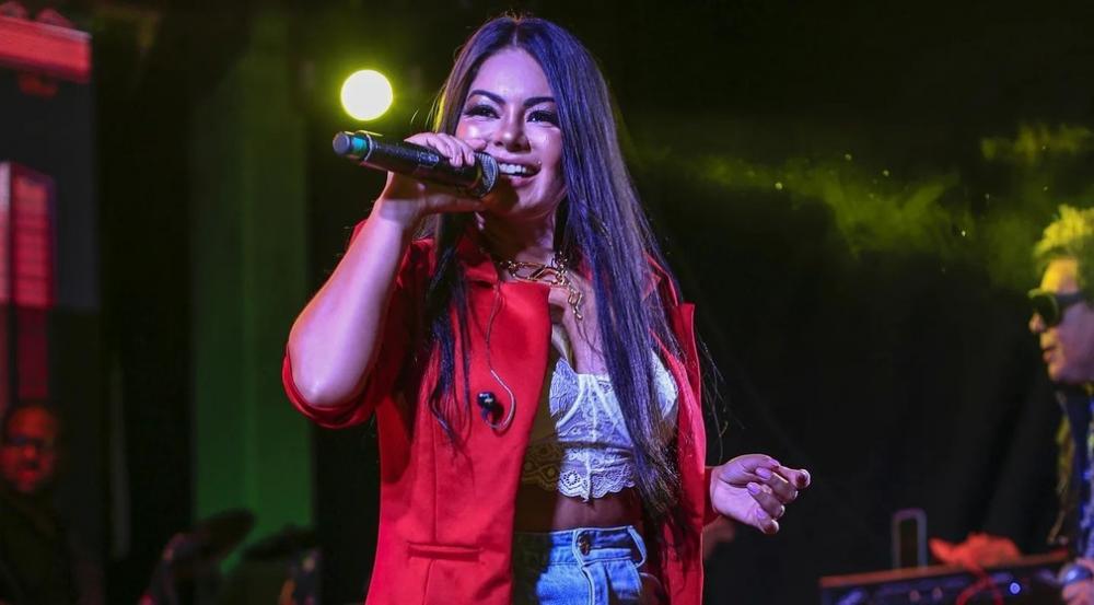 Paulinha Abelha, vocalista da Calcinha Preta — Foto: Reprodução/Instagram