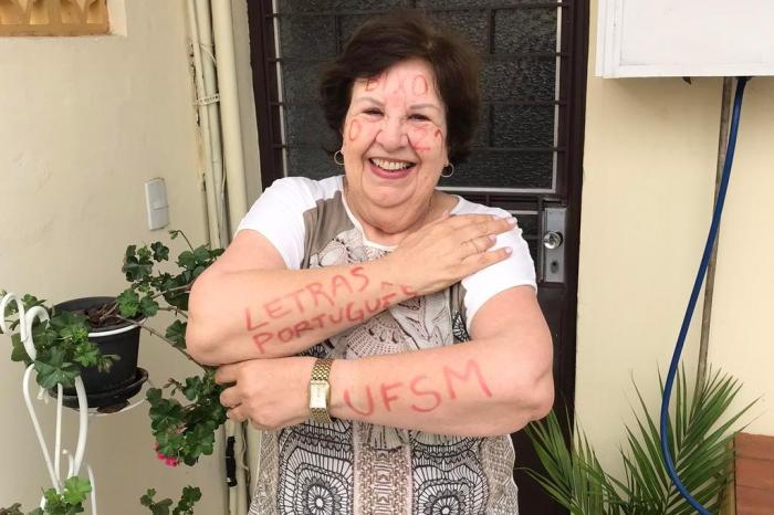 Edicleia não planeja voltar a trabalhar, mas quer aprender mais Alice Siqueira / Arquivo Pessoal