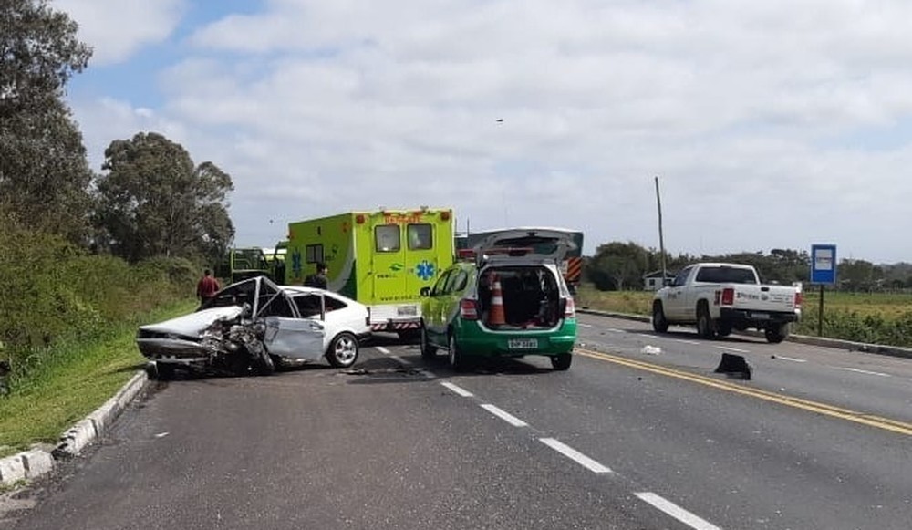 Acidente causou a morte de um homem de 24 anos — Foto: PRF/Divulgação