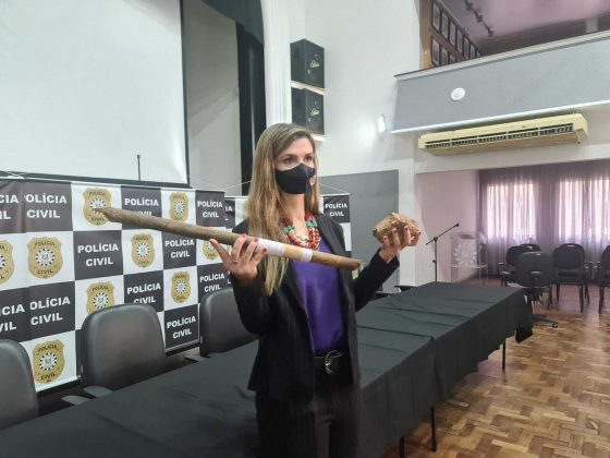 Delegada Ana Luíza Tarouco conduziu as investigações | Foto: Ana Carolina Aguiar/Rádio Guaíba