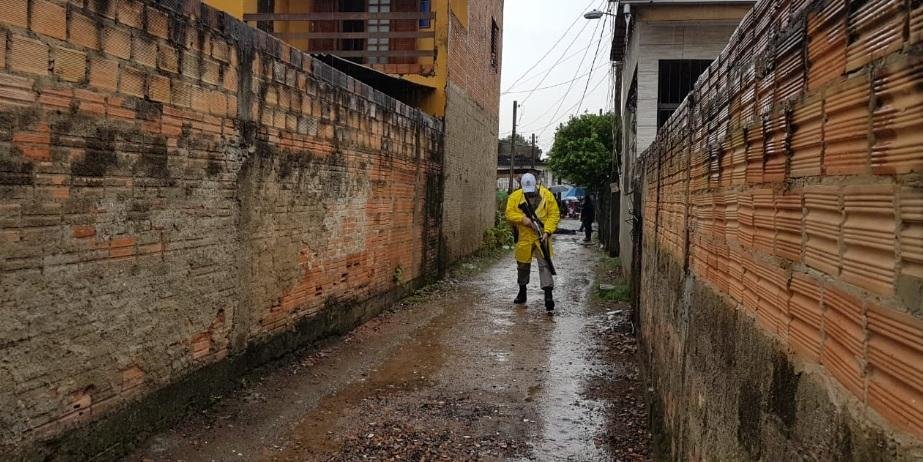 Acesso onde ocorreu o tiroteio foi isolado pela Brigada Militar | Foto: Álvaro Grohmann / Especial / CP