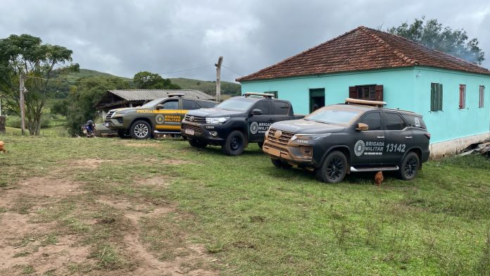 Buscas seguem em Santana da Boa Vista. Foto: Divulgação BM