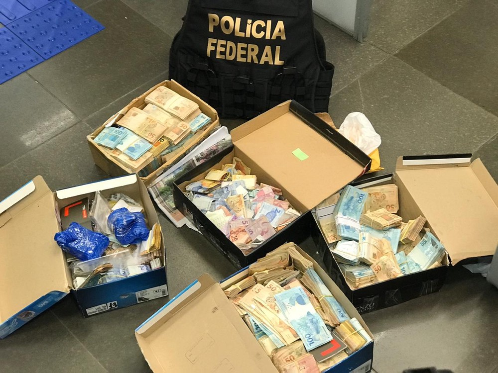 Polícia Federal cumpriu mandados no Rio Grande do Sul, Santa Catarina e São Paulo. — Foto: Bernardo Bortolotto/RBS TV