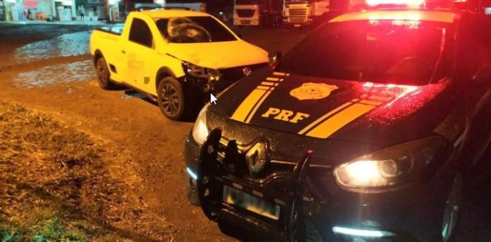Polícia Rodoviária Federal atendeu a ocorrência | Foto: PRF / Divulgação / CP