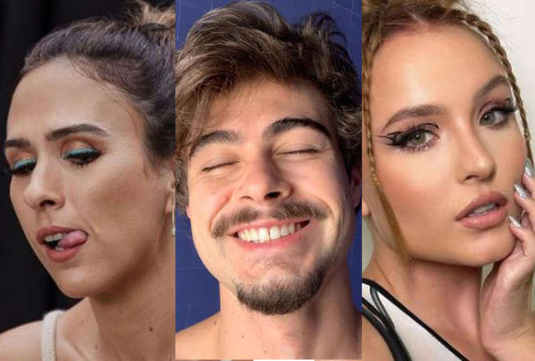 Reprodução dos Instagrams @tatawerneck @rafaavitti @larissamanoela 
