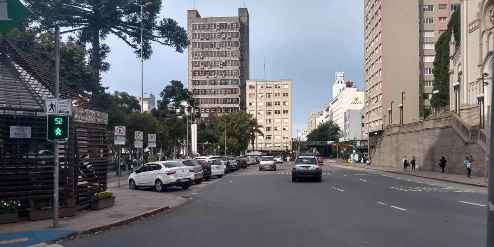 Ruas Sinimbu e Pinheiro Machado serão bloqueadas nesta quarta em Caxias do Sul | Foto: Celso Sgorla / Especial CP