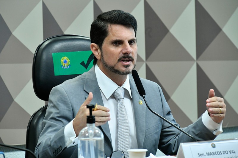 O autor do projeto é o senador Marcos do Val - Geraldo Magela/Agência Senado