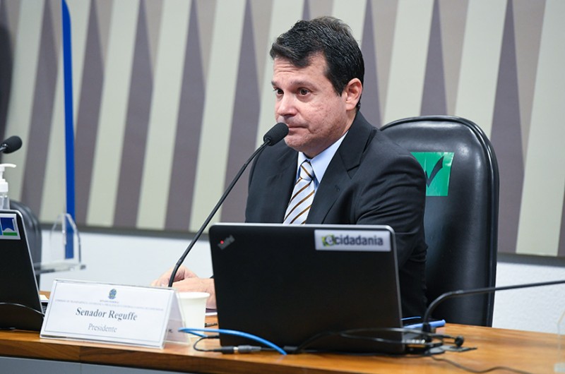 O debate é uma iniciativa do senador Reguffe (União-DF) - Jefferson Rudy/Agência Senado