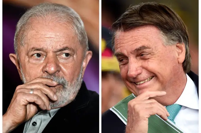 Lula e Bolsonaro // Evaristo Sá/AFP