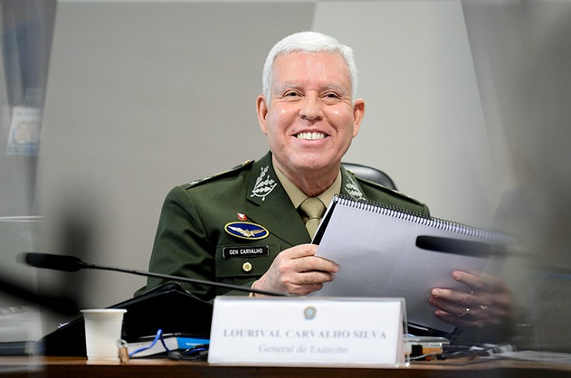 A indicação do general Lourival Carvalho Silva recebeu 19 votos favoráveis e nenhum contrário - Pedro França/Agência Senado