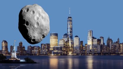 Qualquer asteroide com um determinado tamanho que se aproxime dos 7,5 milhões de km da Terra é provavelmente considerado 