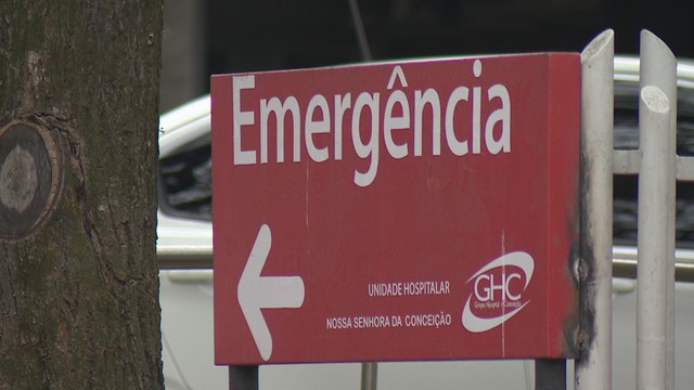 Hospital Conceição, em Porto Alegre, é um dos maiores da rede pública no RS — Foto: Reprodução/RBS TV