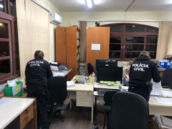 Foram mobilizados 130 agentes para o cumprimento de 180 ordens judiciais. Foto: Polícia Civil/Divulgação