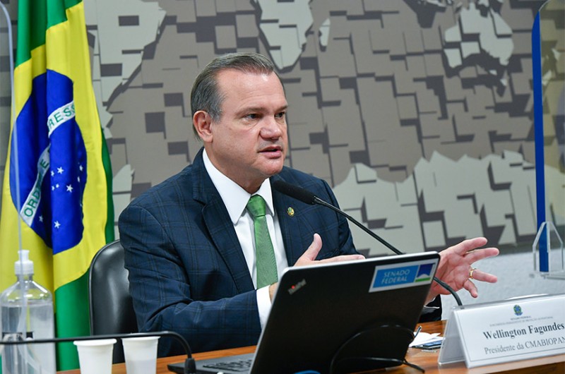 Wellington Fagundes é presidente da subcomissão - Leopoldo Silva/Agência Senado