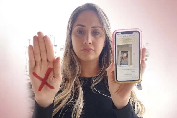 Foto: Arquivo Pessoal / Vereadora de Cruz Alta registra ocorrência após homem ejacular sobre sua foto