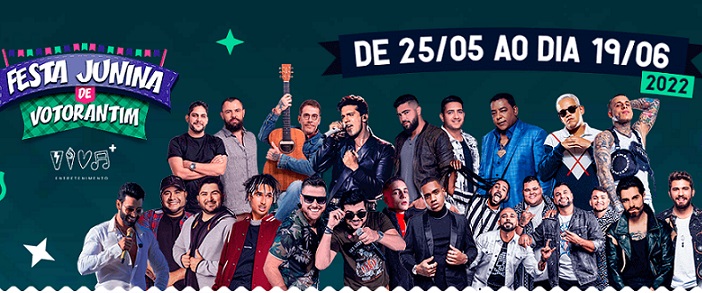 Festa Junina de Votorantim 2022, você não pode perder esse mega evento