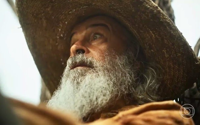 Velho do Rio (Osmar Prado) terá uma premonição com Jove (Jesuita Barbosa) correndo perigo