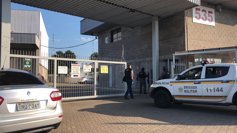 Grupo é suspeito de praticar fraudes tributárias. — Foto: Ministério Público do RS/Divulgação
