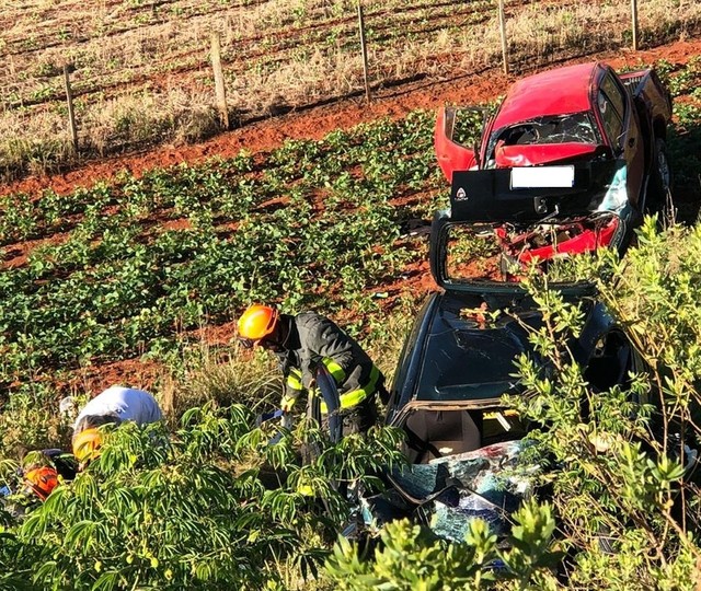 Duas pessoas morreram e duas ficaram feridas em Santa Bárbara do Sul — Foto: Portal Assinck/Divulgação
