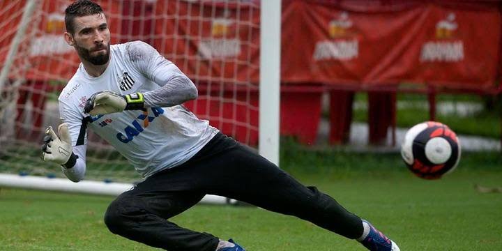 Grêmio busca goleiro, e Vanderlei, do Santos, é o favorito | Foto: Ivan Storti / Santos FC / Divulgação / CP