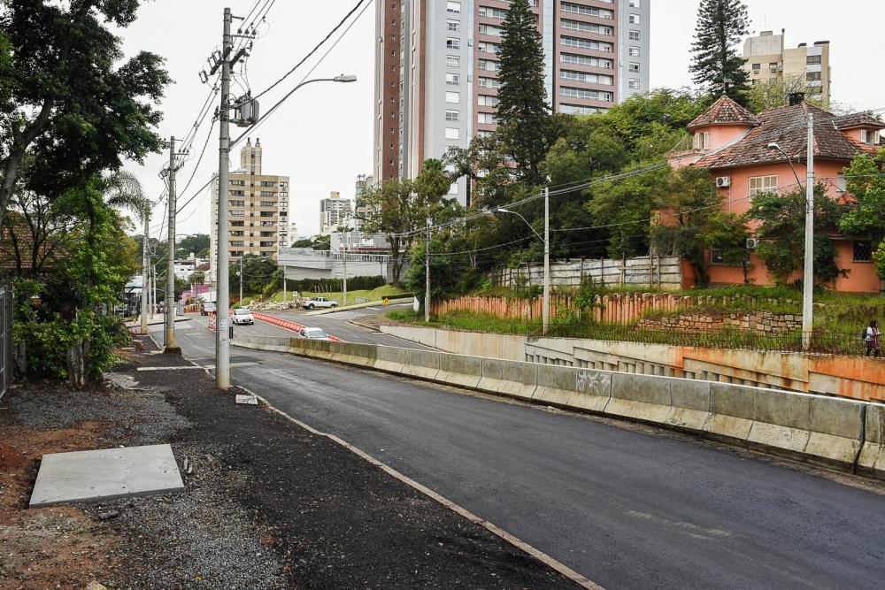 Cerca de 10% da obra ainda resta para concluir a obra da trincheira — Foto: Luciano Lanes/PMPA