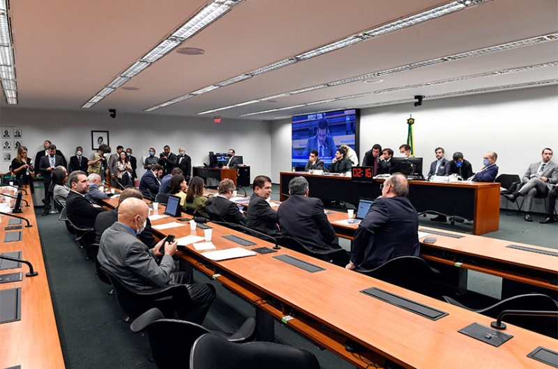 Plenário da CMO durante a votação - Roque de Sá/Agência Senado