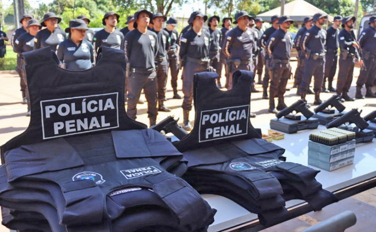 Equipamentos de segurança contribuem para o fortalecimento do trabalho executado nas unidades penais - Foto: Márcia Rosa/Governo do Tocantins