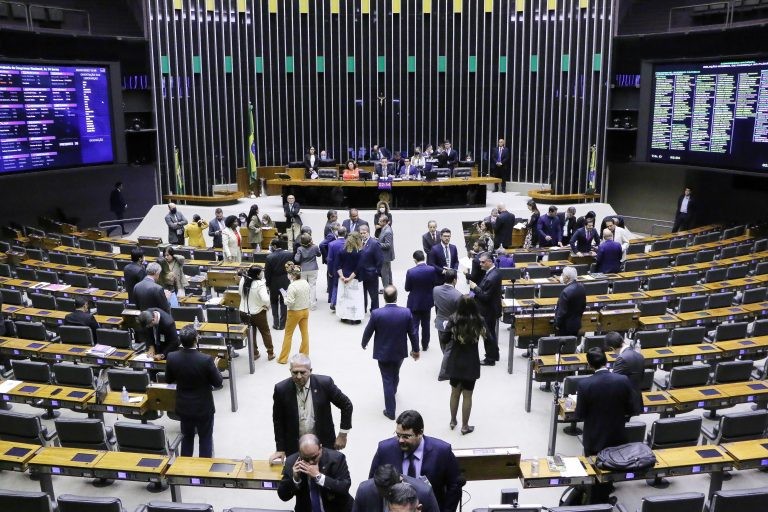 Sessão do Congresso desta terça-feira - (Foto: Wesley Amaral/Câmara dos Deputados)