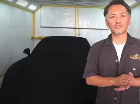 Porsche foi pintado com a 