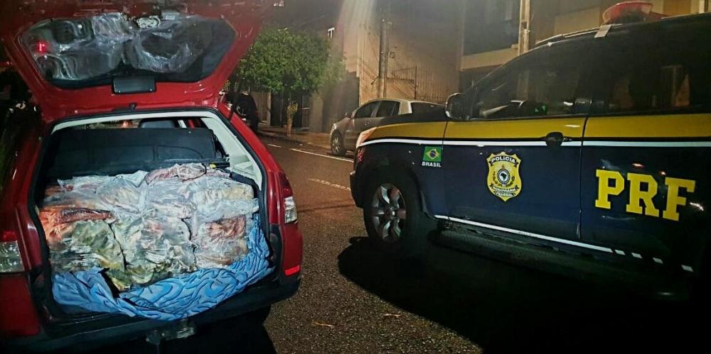 Carga foi comprada em Porto Alegre e seria vendida em Estrela | Foto: PRF / Divulgação / CP