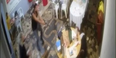 Guaranho invadiu festa para atirar contra Arruda, que morreu no local | Foto: REPRODUÇÃO / R7
