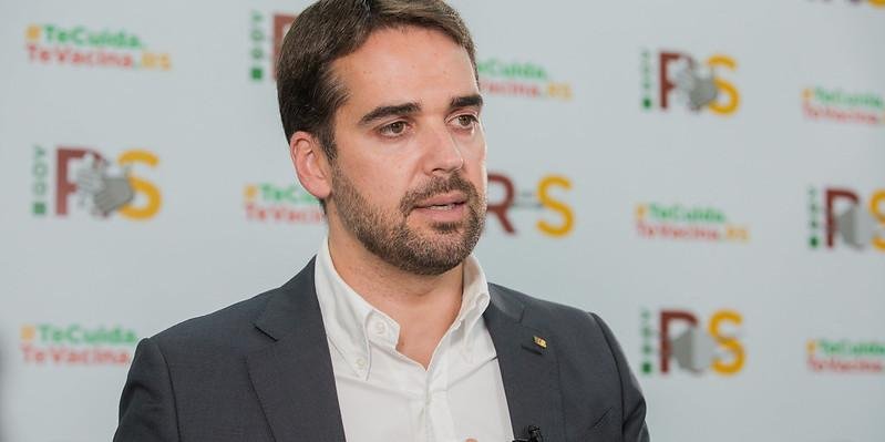 Leite esclareceu dúvida sobre venda de bebida alcoólica nos supermercados | Foto: Felipe Dalla Valle / Palácio Piratini / CP